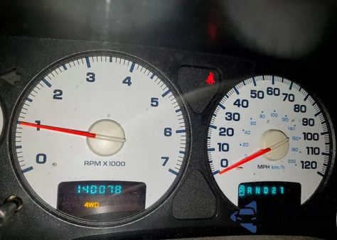 2004 Dodge Ram 1500 St из США, поврежденный, VIN 1D7HU18D44S679369